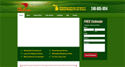 Desktop Screenshot of kiwilandscaping.com